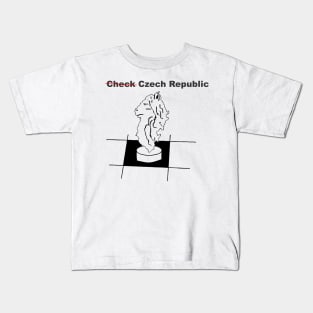 A funny map of Czech Republic. Kids T-Shirt
